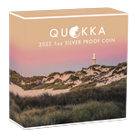 Quokka colored 1 oz Silver 2022 Proof