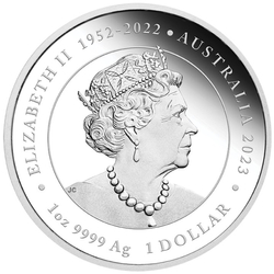 Quokka colored 1 oz Silver 2023 Proof