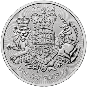 Royal Coats of Arms 10 oz Silver 2024