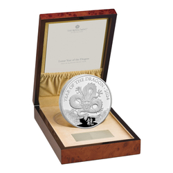 Royal Mint Lunar: Year of the Dragon 1000 grams Silver 2024 Proof