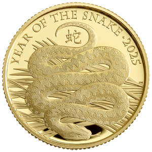 Royal Mint Lunar: Year of the Snake 1/4 oz Gold 2025 Proof