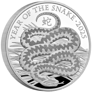 Royal Mint Lunar: Year of the Snake 5 oz Silver 2025 Proof