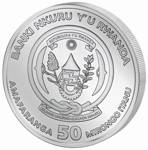 Rwanda: African Ounce - Pelican 1 oz Silver 2022 Proof