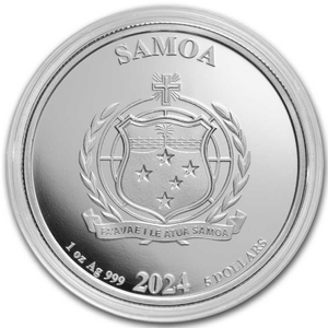 Samoa: DC Comics - Joker 1 oz Silver 2024 Coin