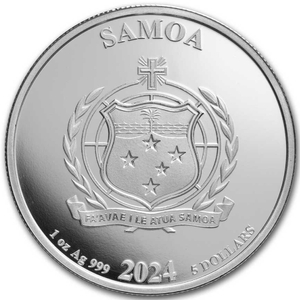 Samoa: DC Comics - Joker 1 oz Silver 2024 Coin