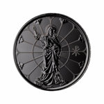 Samoa: Light of Christ 1/2 oz Silver 2022 Black Rhodium Proof