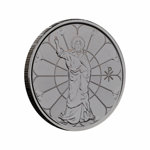 Samoa: Light of Christ 1/2 oz Silver 2022 Black Rhodium Proof