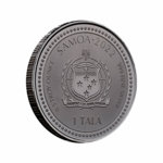 Samoa: Light of Christ 1/2 oz Silver 2022 Black Rhodium Proof