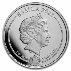 Samoa: Looney Tunes - Daffy Duck 1 oz Silver 2022 Proof