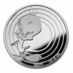 Samoa: Looney Tunes - Tweety 1 oz Silver 2023 Proof Coin