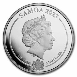 Samoa: Looney Tunes - Tweety 1 oz Silver 2023 Proof Coin