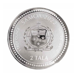 Samoa: Mayan Calendar 1 oz Silver 2022