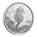 Samoa: Seahorse 1 oz Silver 2020