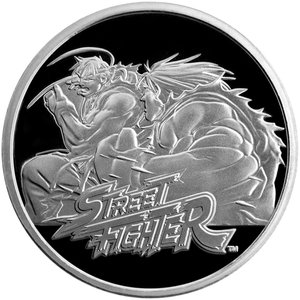 Samoa: Street Fighter 1 oz Silver 2024