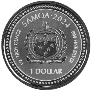 Samoa: The Creator 1/2 oz Silver 2024 Prooflike