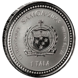 Samoa: The Teacher 1/2 oz Silver 2023 Prooflike