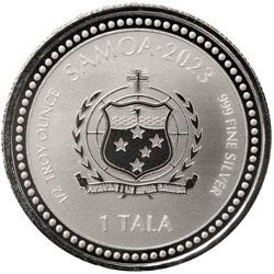 Samoa: The Teacher 1/2 oz Silver 2023 Prooflike