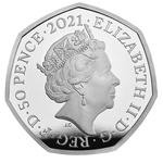 Set of 13 silver coins Great Britain 2021 Proof