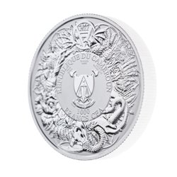 Slavic Beasts: Rusalka 1000 Francs 2 Ounces Silver 2022