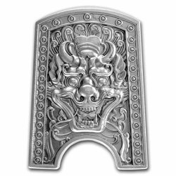 South Korea: Doggaebi Stacker 1/2 oz Silver 2022 Light Antiqued 