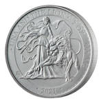 St Helena Una and the Lion 2 oz Silver 2021