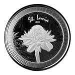 St. St. Lucia Botanical Gardens 1 oz Silver 2021