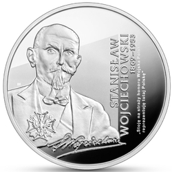 Stanislaw Wojciechowski 10 zl Silver 2023 Proof