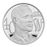 The 40th Birthday of HRH The Duke of Cambridge Silver 2022 Proof Piedfort Coin