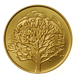 The Burning Bush 10 NIS Gold 2004 Proof 