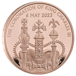 The Coronation of His Majesty King Charles III £5 Gold 2023 Proof 