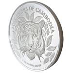 The Lost Tigers of Cambodia 5 oz Silver 2022