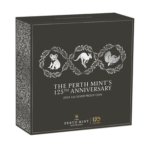 The Perth Mint’s 125th Anniversary 1 oz Silver 2024 Proof