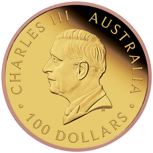 The Perth Mint’s 125th Anniversary - Australia Five Sovereign Gold 2024 Gilded Proof Coin