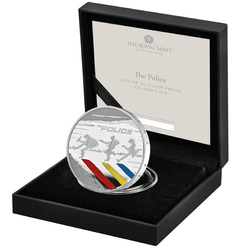 The Police colored 1 oz Silver 2023 Proof