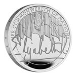 The Queens Reign - Commonwealth Silver £5 2022 Proof 