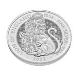 The Royal Tudor Beasts: Lion of England 10 oz Silver 2022