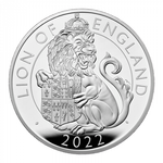 The Royal Tudor Beasts: Lion of England 10 oz Silver 2022 Proof