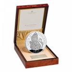 The Royal Tudor Beasts: Lion of England 1000 grams of Silver 2022 Proof