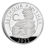 The Royal Tudor Beasts: Seymour Panther 1000 Grams of Silver 2022 Proof