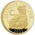 The Royal Tudor Beasts: Seymour Panther 5 oz Gold 2022 Proof