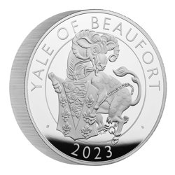 The Royal Tudor Beasts: The Yale of Beaufort 10 oz Silver 2023 Proof