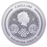 Tokelau: Chronos 1 oz Silver 2021