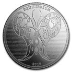 Tokelau: Equilibrium 1 oz Silver 2019