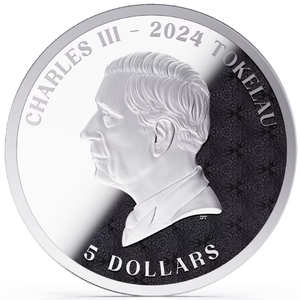 Tokelau: Equilibrium 1 oz Silver 2024 Prooflike