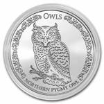 Tokelau: Northern Pygmy Owl 1 oz Silver 2021