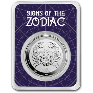 Tokelau: Zodiac Series - Cancer 1 oz Silver 2024 Slab