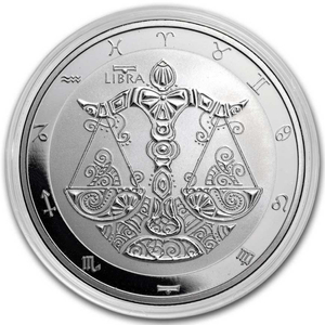 Tokelau: Zodiac Series - Libra 1 oz Silver 2024