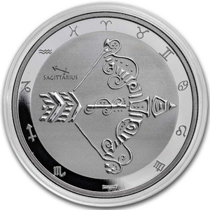 Tokelau: Zodiac Series - Sagittarius 1 oz Silver 2024