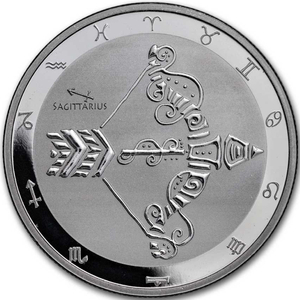 Tokelau: Zodiac Series - Sagittarius 1 oz Silver 2024