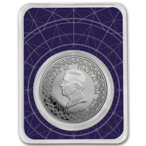 Tokelau: Zodiac Series - Sagittarius 1 oz Silver 2024 Slab